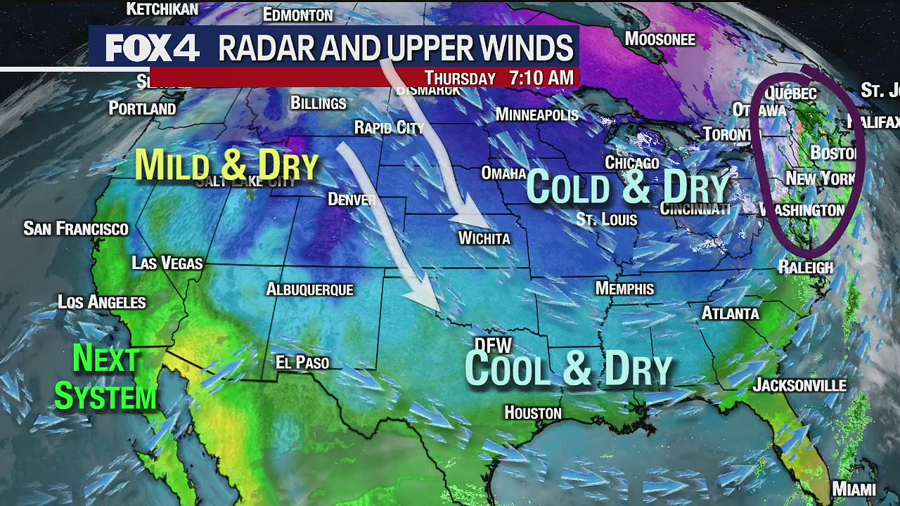 April 1 morning forecast