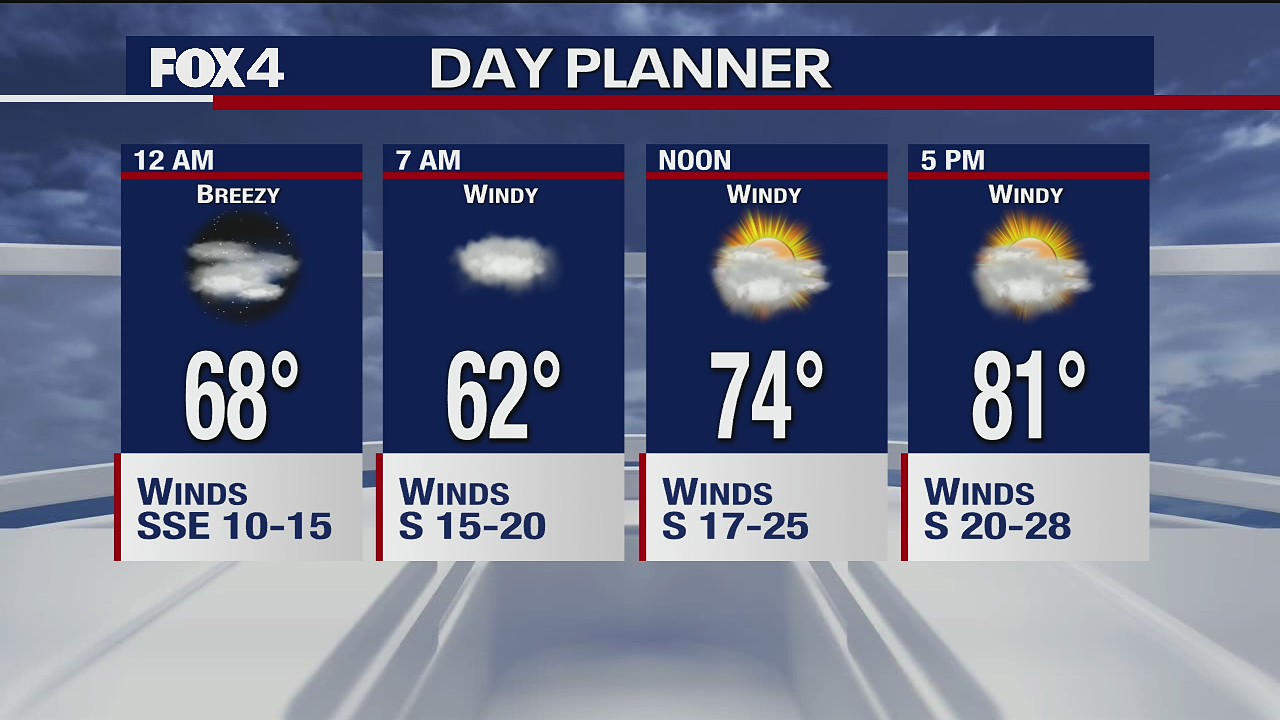 April 5 overnight forecast