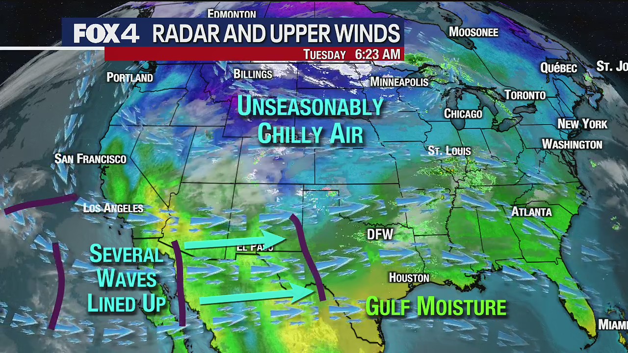 April 13 morning forecast