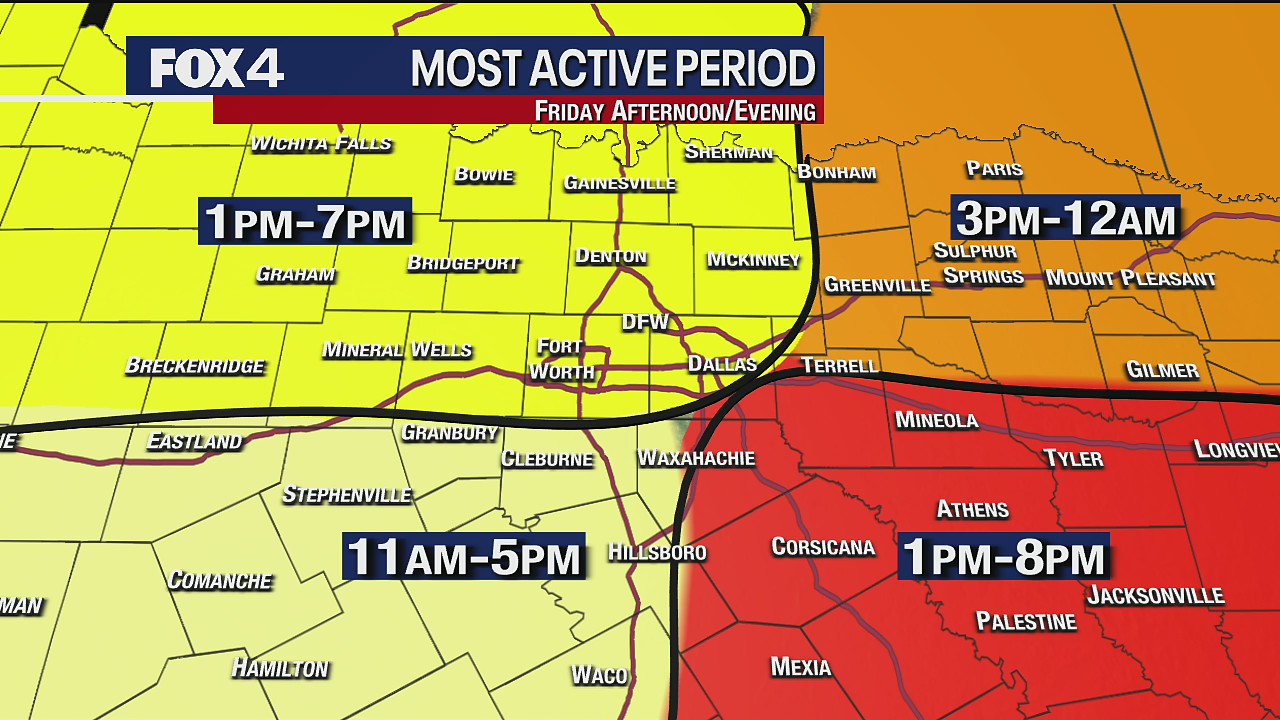 April 22 evening forecast