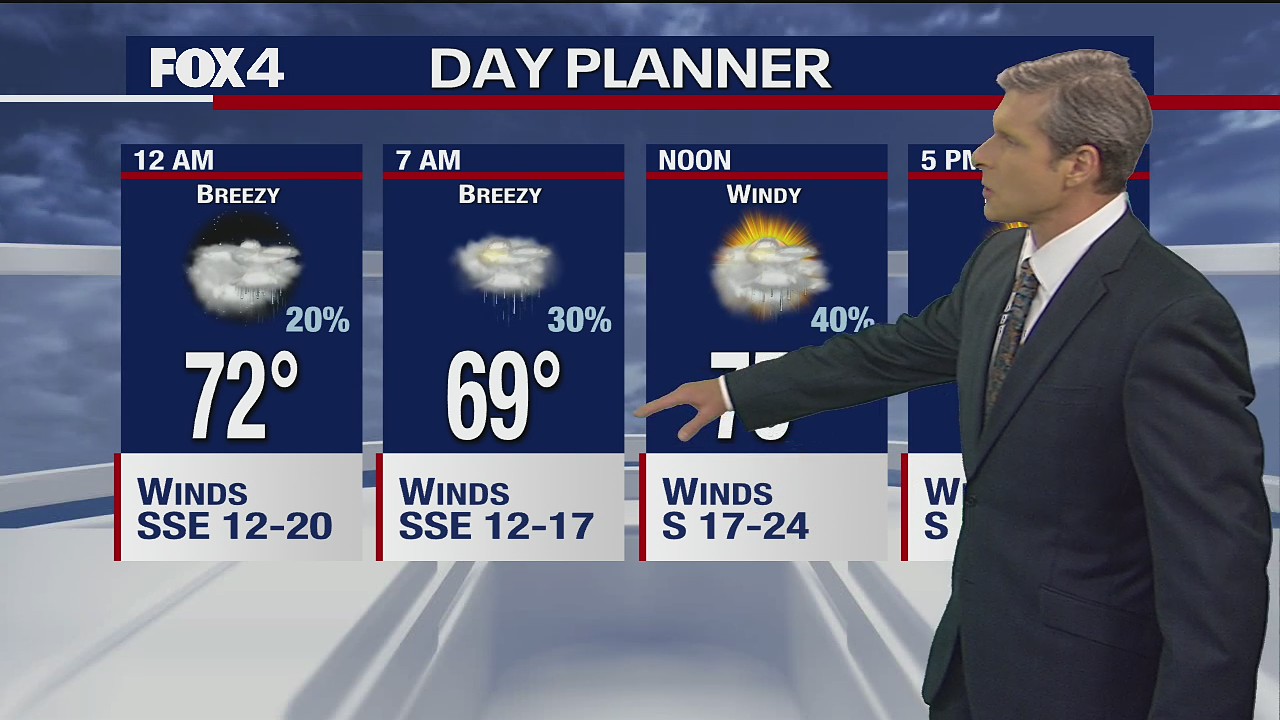 April 27 overnight forecast