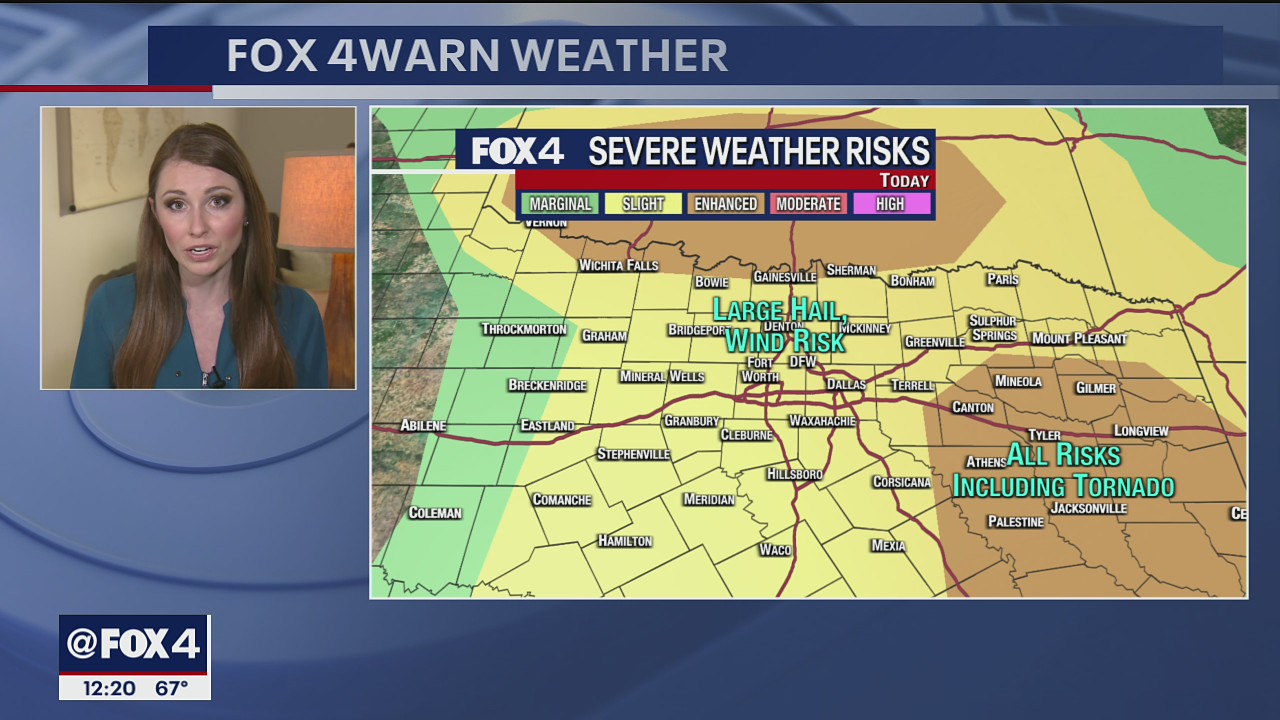 April 23 noon forecast