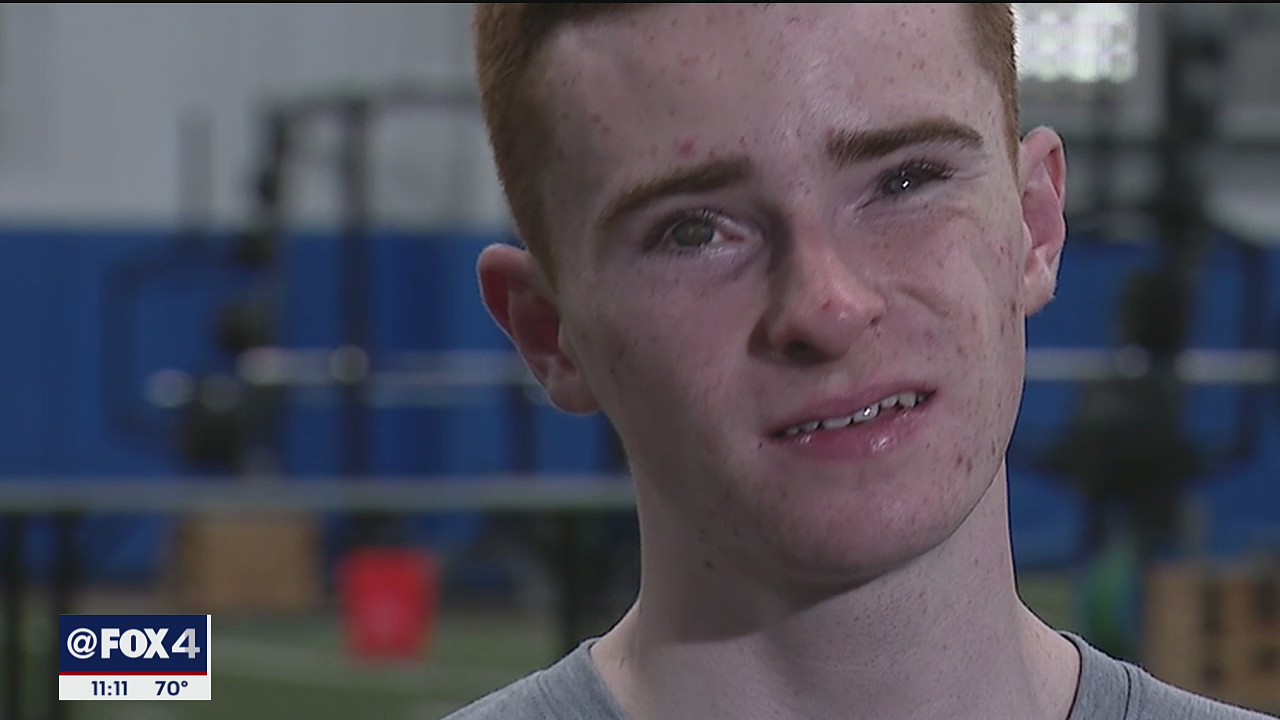 Blindness, hearing loss won't stop Graham Palmer from going all in as Brewer Bear