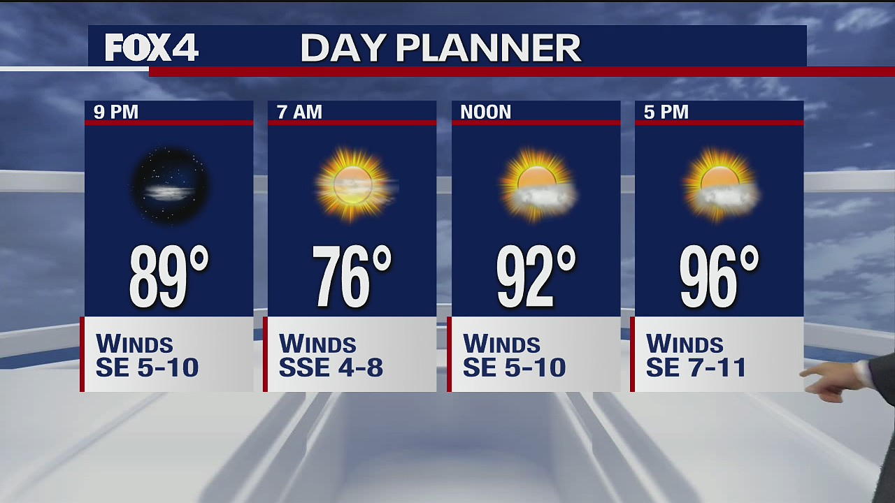 June 17 evening forecast