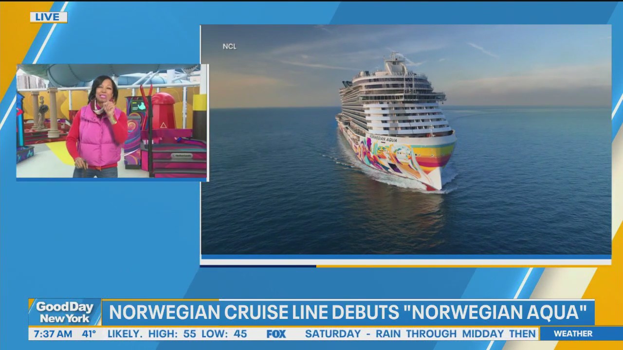 Norwegian Cruise Line Debuts new ship