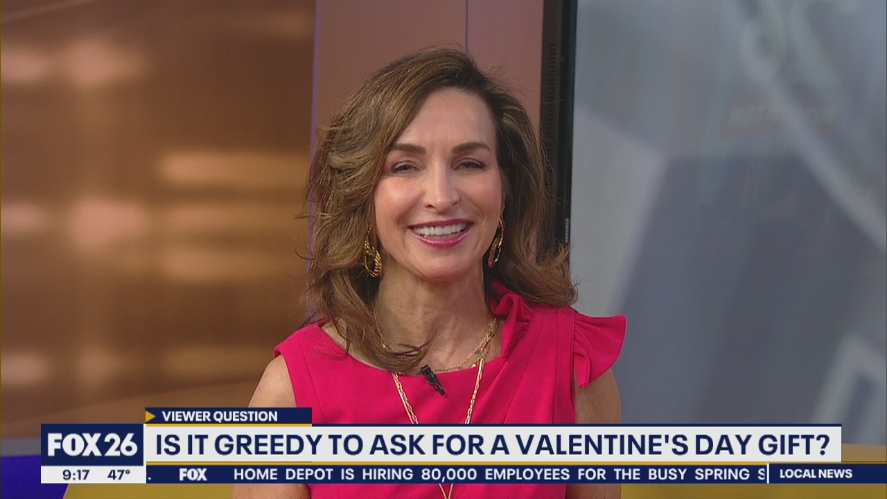 Is it greedy to ask for a Valentine's Day gift?