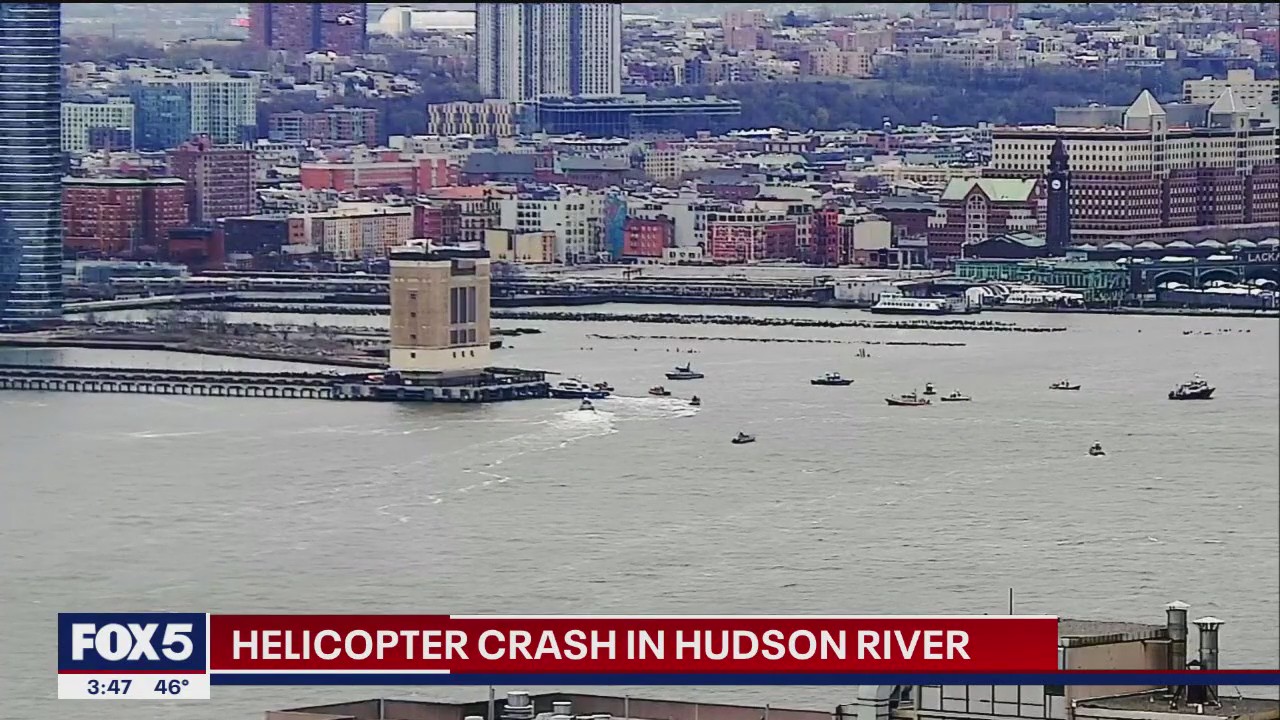 Helicopter crash in Hudson River