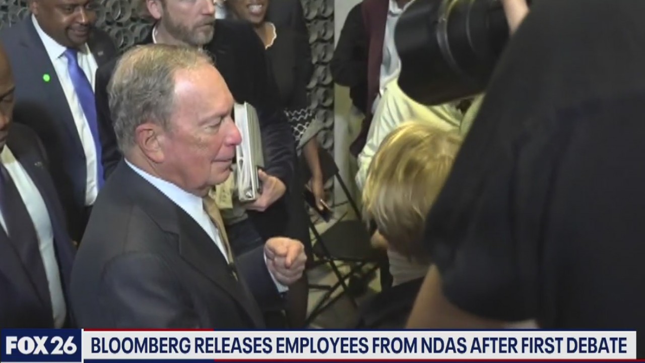 Bloomberg on the debate stage - what's your point?