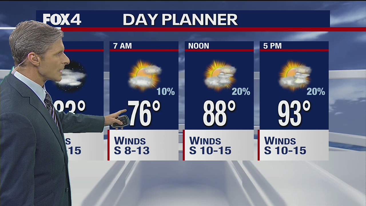 July 15 overnight forecast