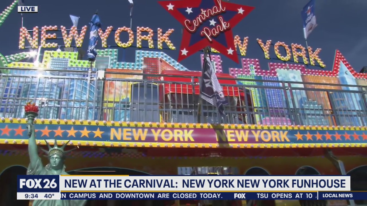 New at the carnival: New York New York Funhouse