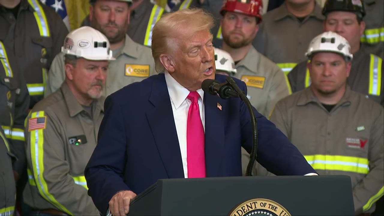 FULL: Trump signs executive order on energy