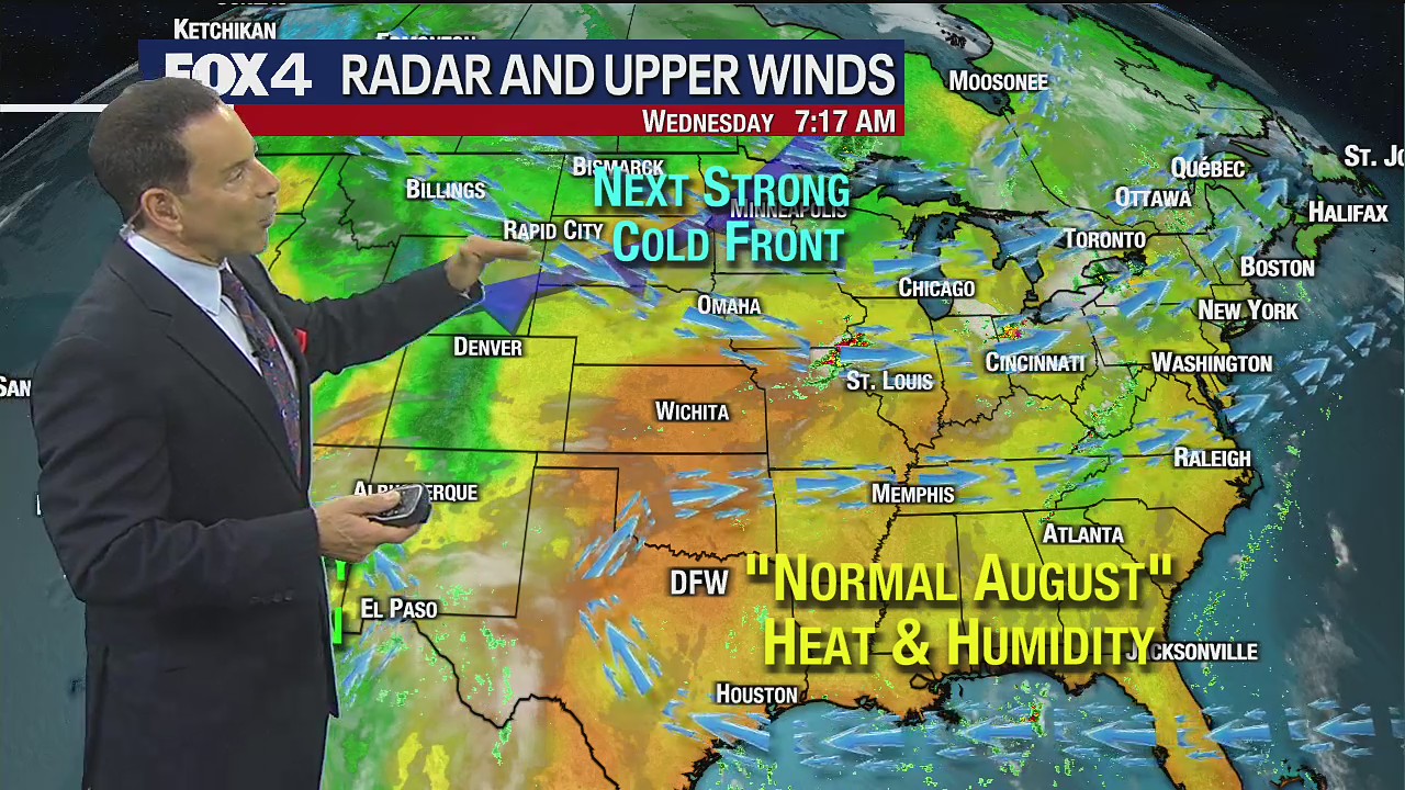 Aug. 11 morning forecast