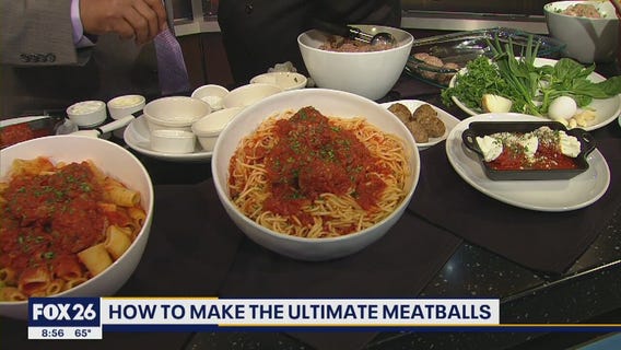Making the ultimate meatballs
