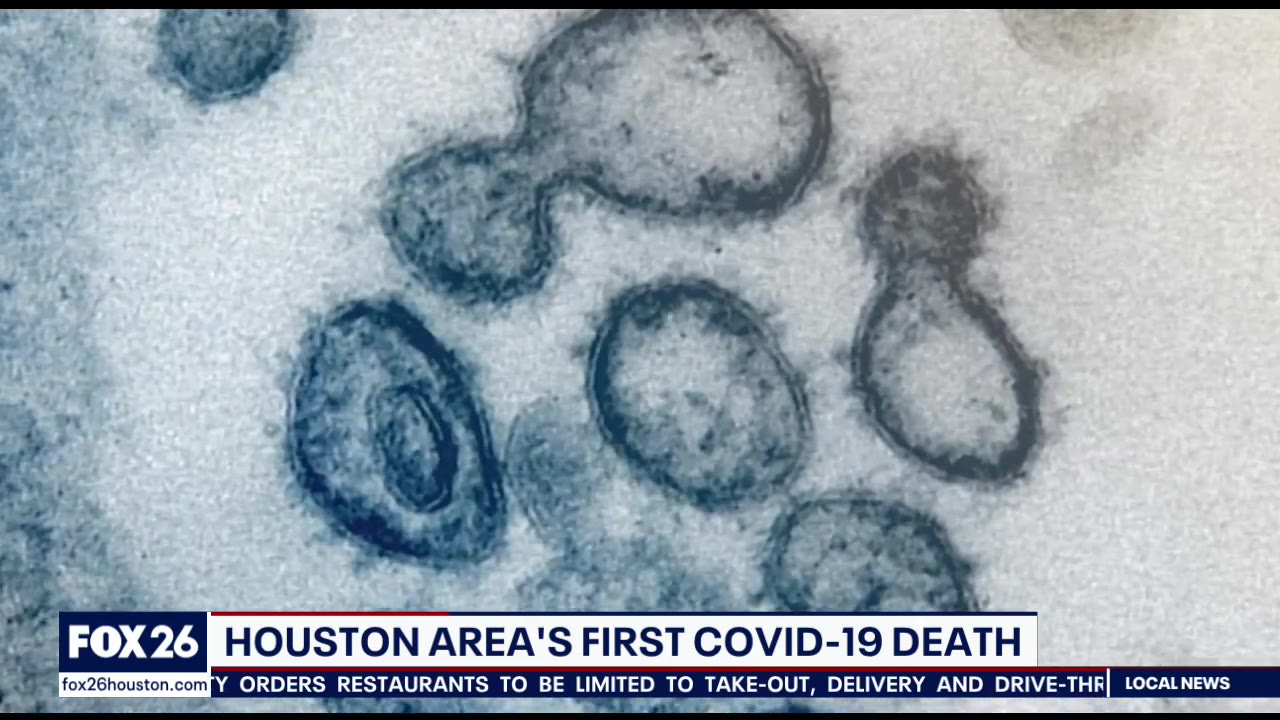 Houston area's first COVID-19 death