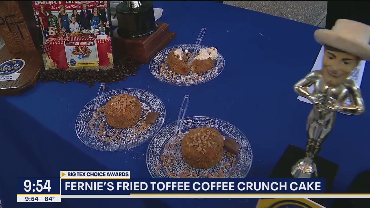 Good Day tries Fernie's Fried Toffee Coffee Crunch Cake