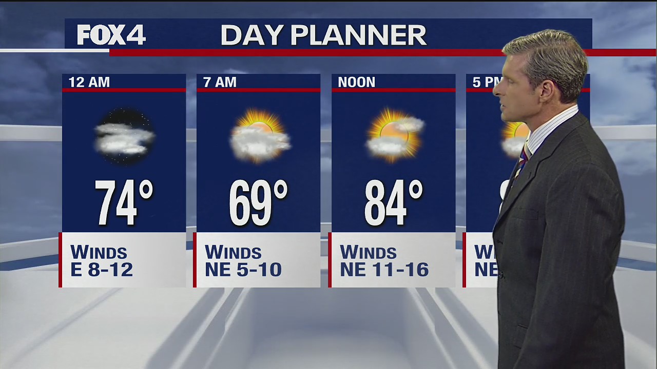 Sept. 14 overnight forecast