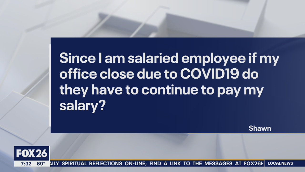 Your Legal Questions: COVID-19 concerns