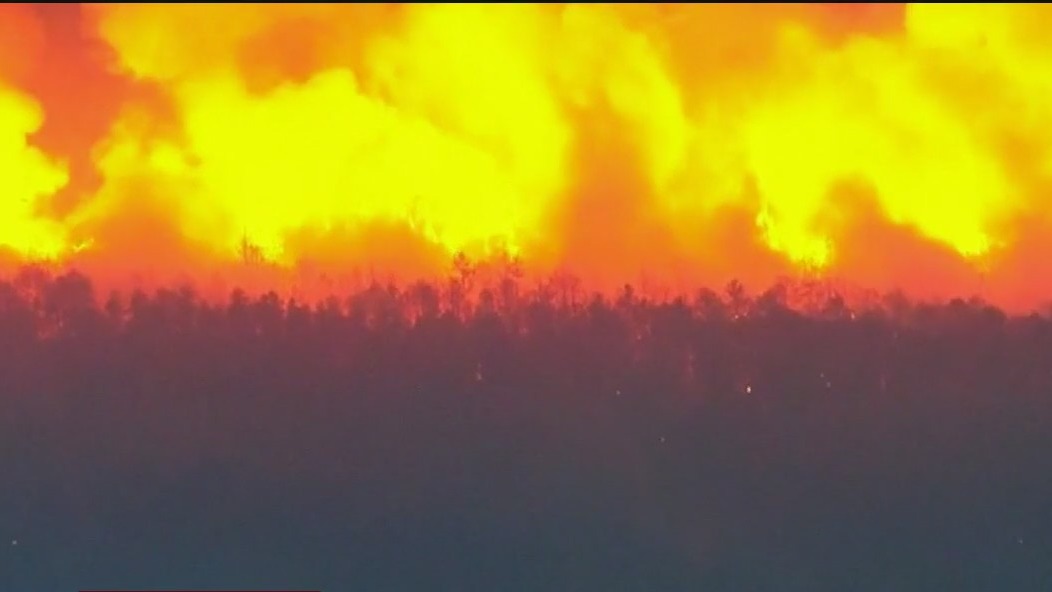 NJ wildfire update: Where is it still burning?