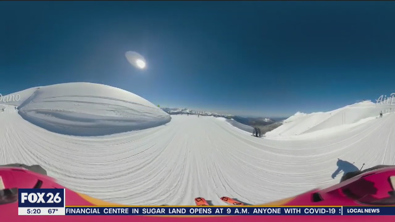 One Click trip - virtual skiing