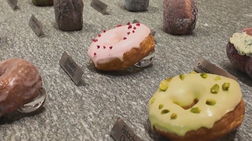 Japanese doughnut shop opens in Times Square