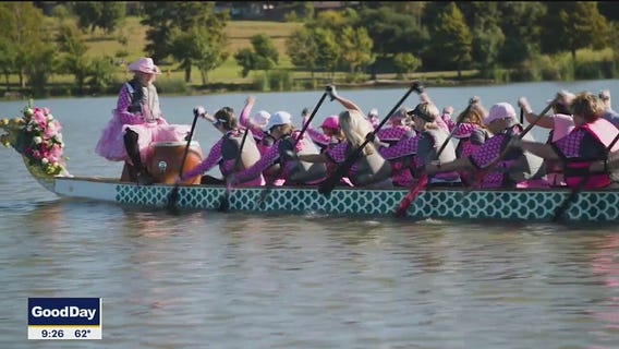 Breast cancer survivors team up for support while rowing