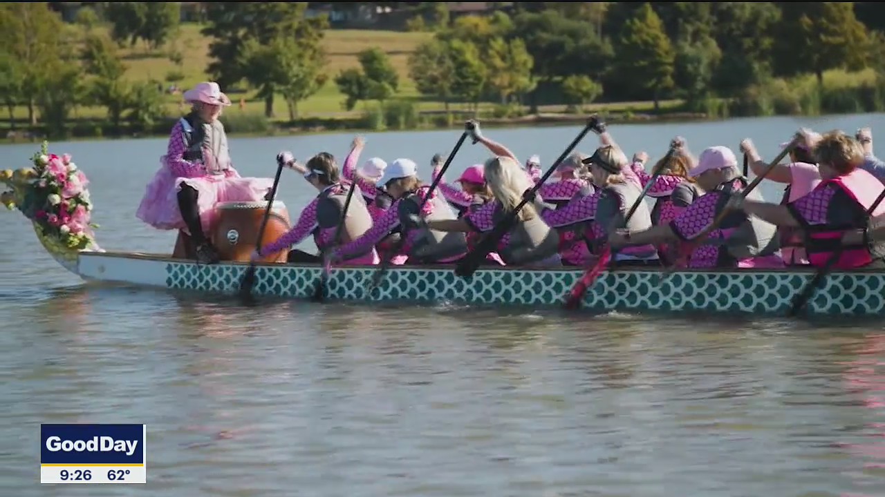 Breast cancer survivors team up for support while rowing