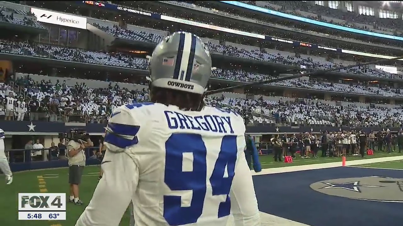 Dallas Cowboys DE Randy Gregory to miss multiple weeks with calf strain