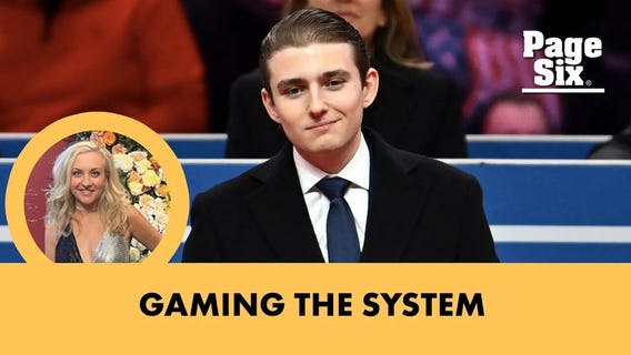 How Barron Trump talks to his college pals