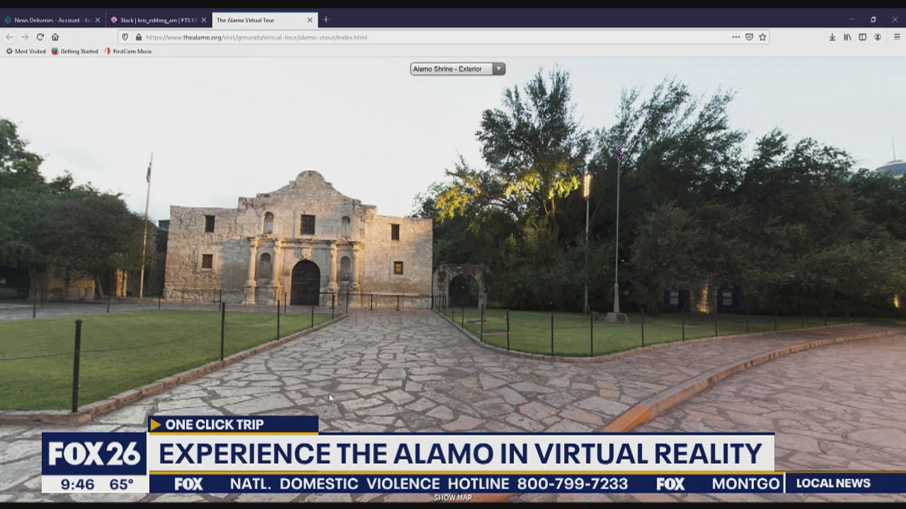 One Click Trip - Virtual tour of the Alamo