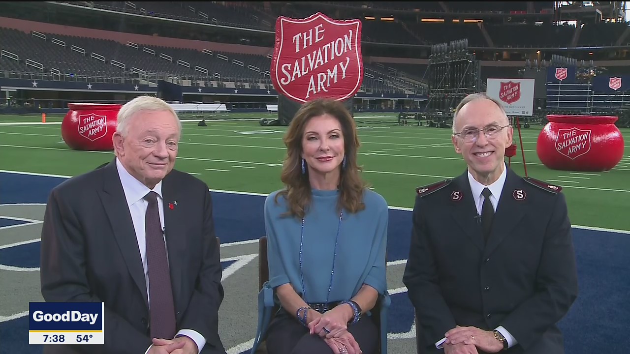 Cowboys to kick off Salvation Army Red Kettle Campaign during Thanksgiving halftime