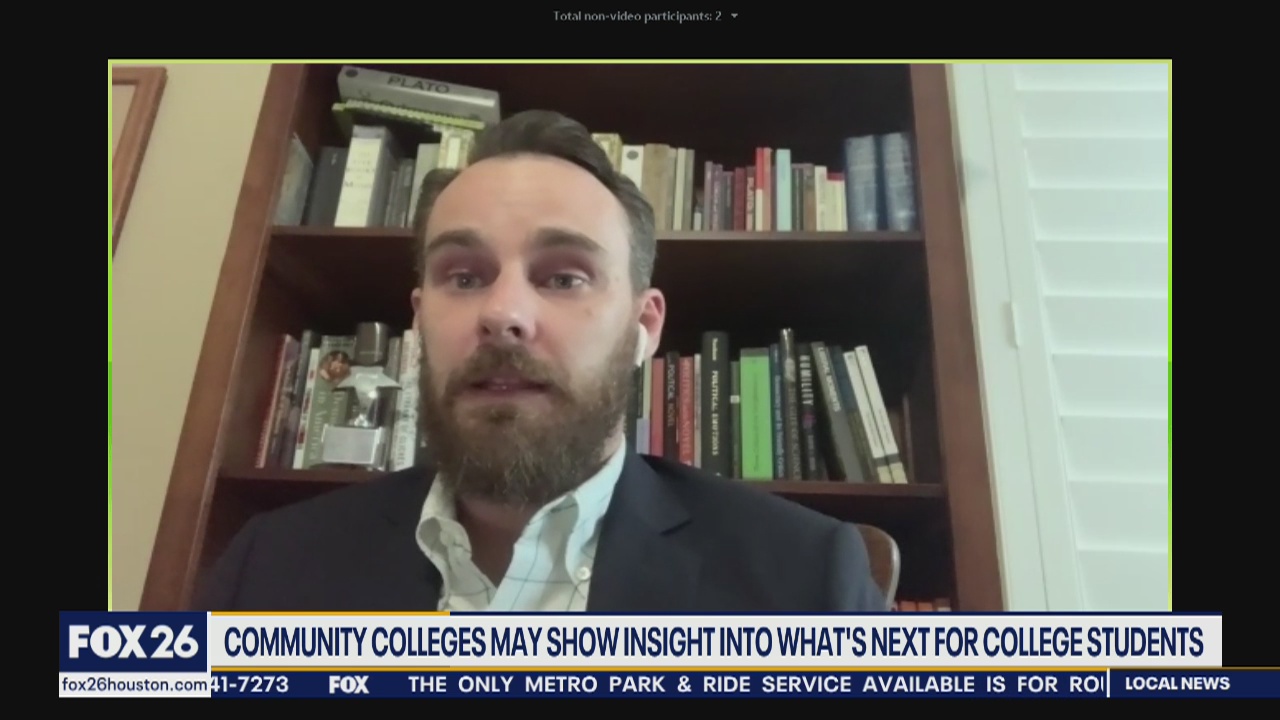 Community colleges may provide insight for what's next for college students.