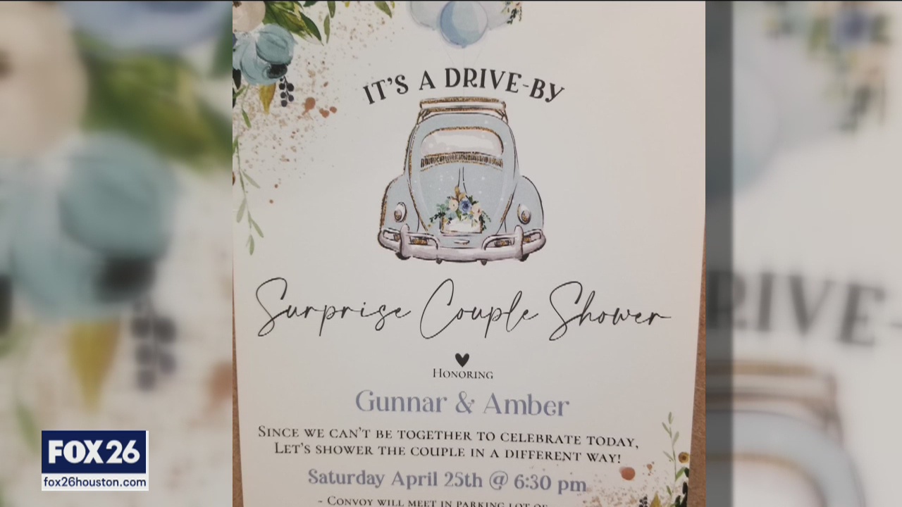 Wedding Shower on Wheels