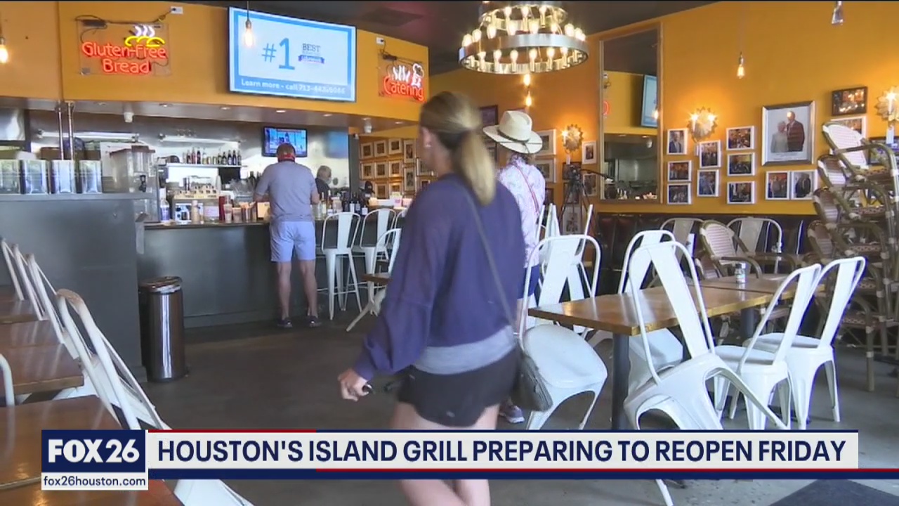 Restaurants prep for reopening Friday
