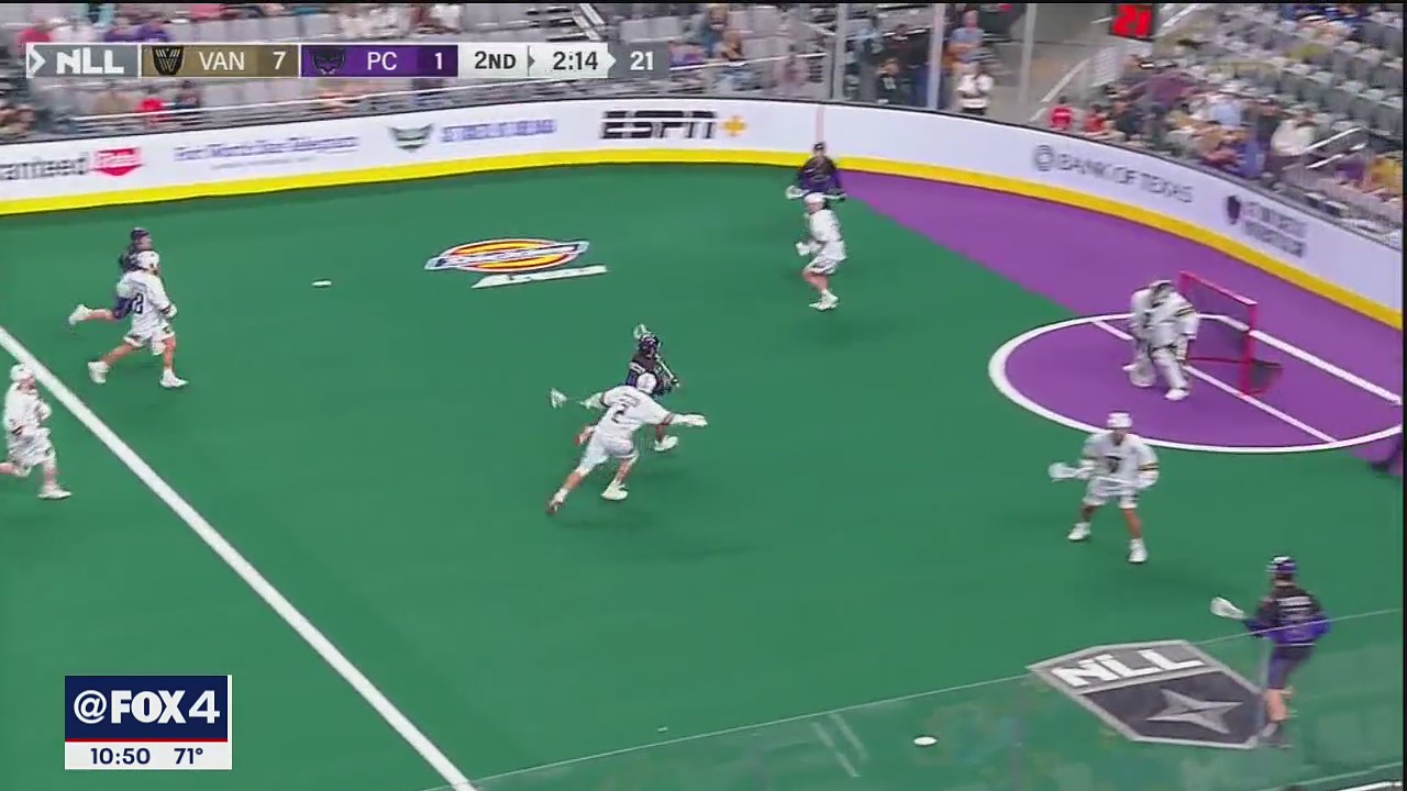 Panther City Lacrosse Team plays first ever home game in Fort Worth