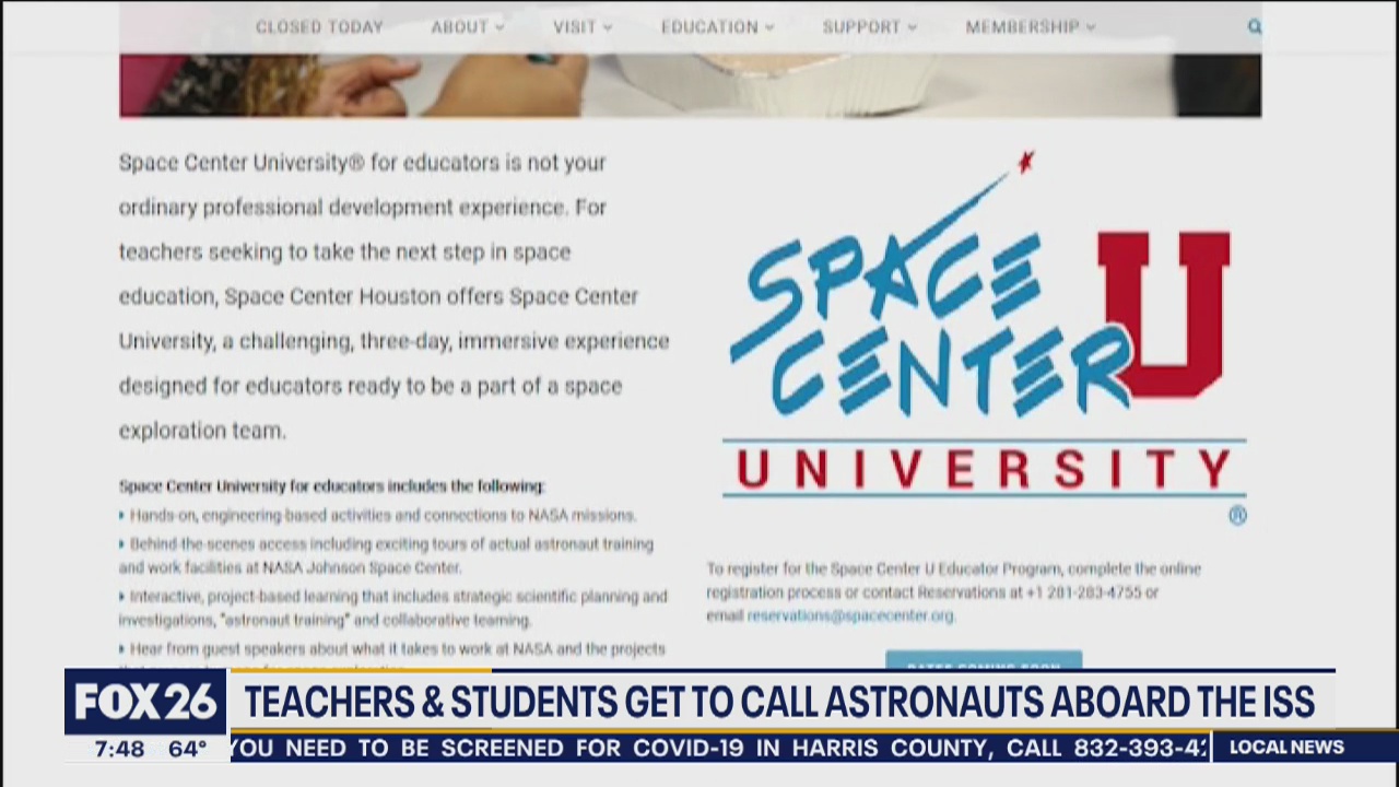 One Click Trip - Space Center Houston helps teachers