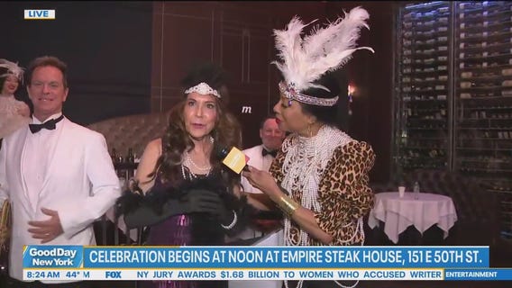 Steakhouse hosts lavish Great Gatsby party for novel's 100th birthday