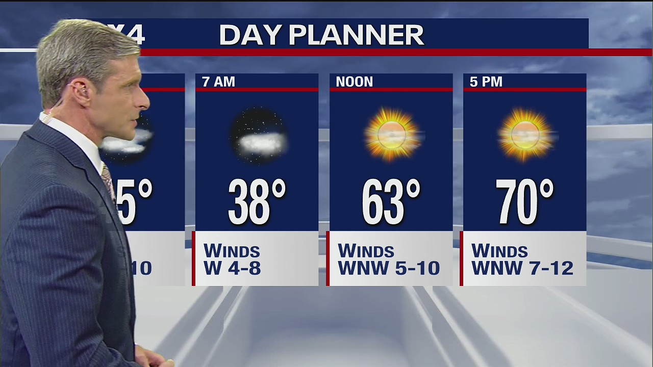 Jan. 12 overnight forecast