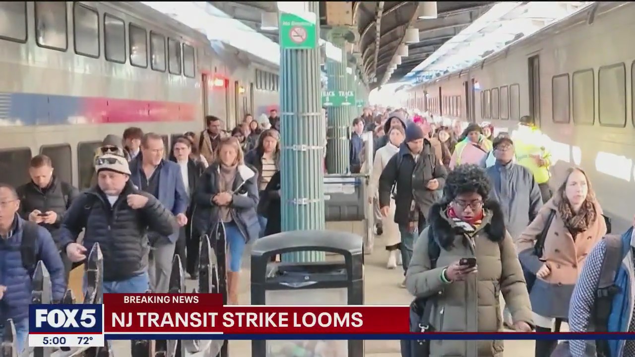 'Prepare for chaos': NJ Transit strike looms