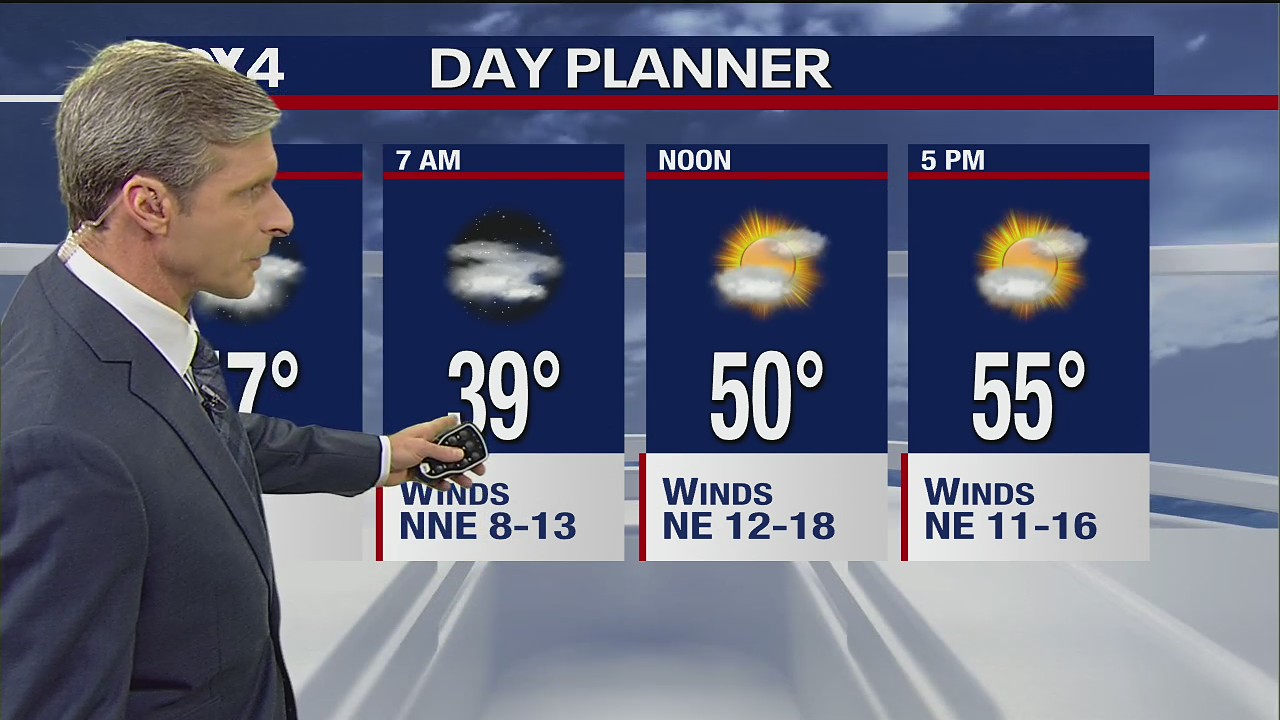 Jan. 24 evening forecast