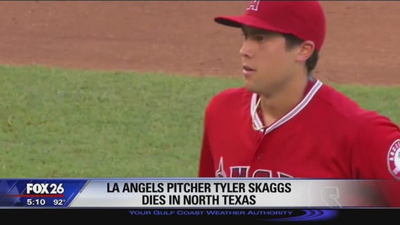 Los Angeles Pitcher Tyler Skaggs dies in North Texas