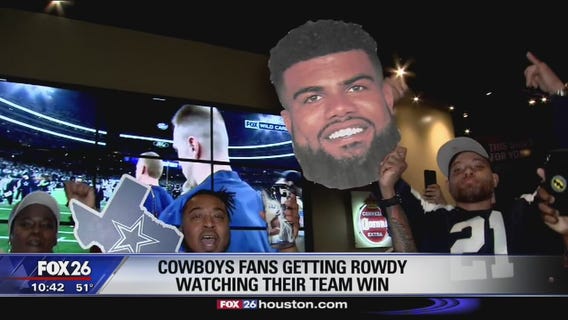 Fans celebrate as Cowboys advance in NFL playoffs