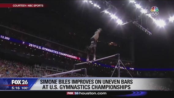 Simone Biles makes history at U.S. Gymnastics Championships