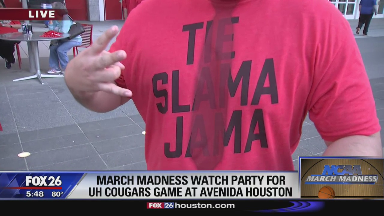 Houston Cougars 1st round watch party at Avenida Houston