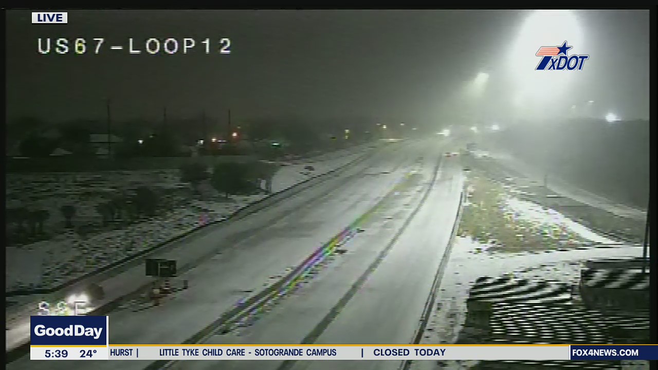 TxDOT crews working to clear slippery highways | FOX 4 Dallas-Fort Worth