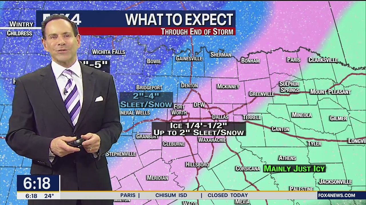 Feb. 3 morning forecast