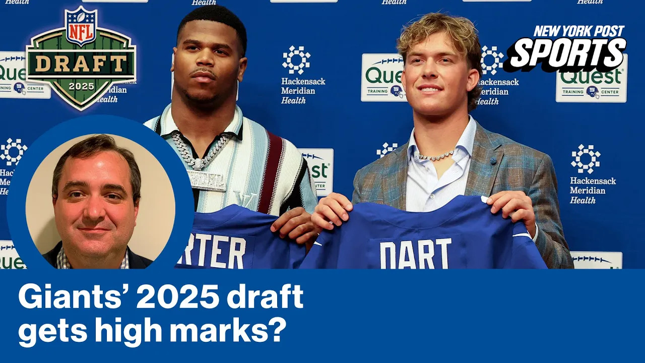 Why the Giants' 2025 draft got rave reviews