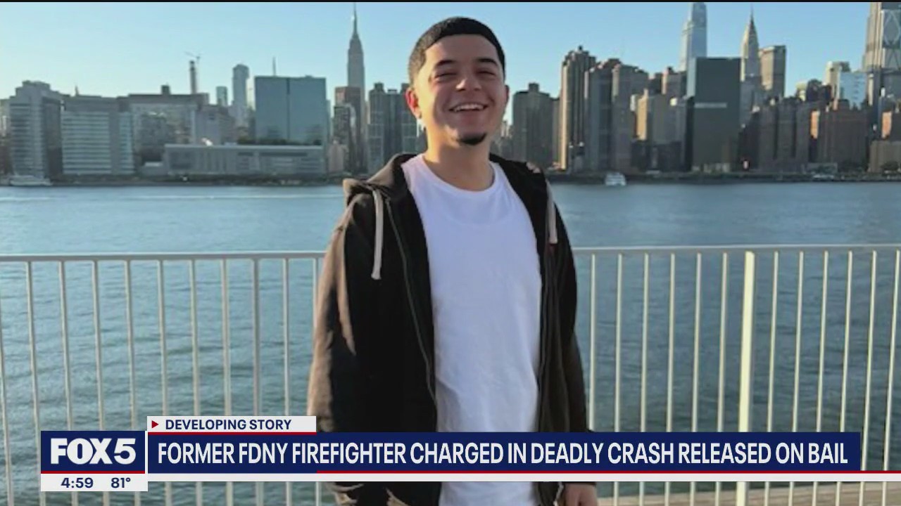 Former FDNY firefighter charged in deadly crash, released on bail