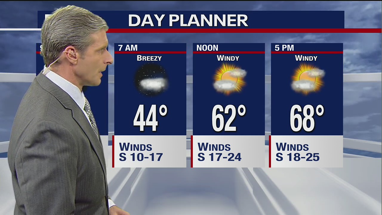 Feb. 14 evening forecast.