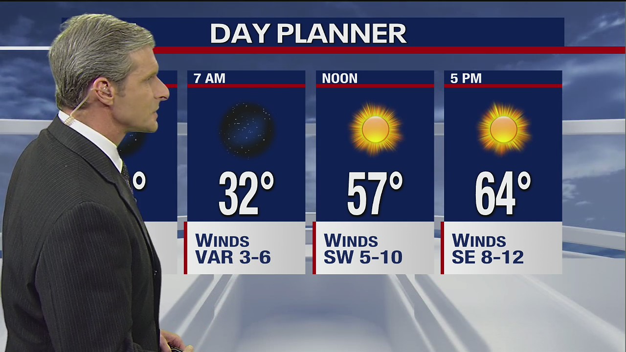 Feb. 18 overnight forecast