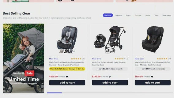 Shoppers rush to beat tariff hikes